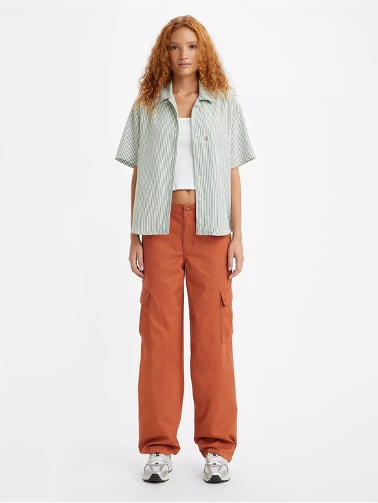 Levi's Pants - Levi’s '94 Baggy Cargo Pants in Baked Clay Red 100% Cotton 30L